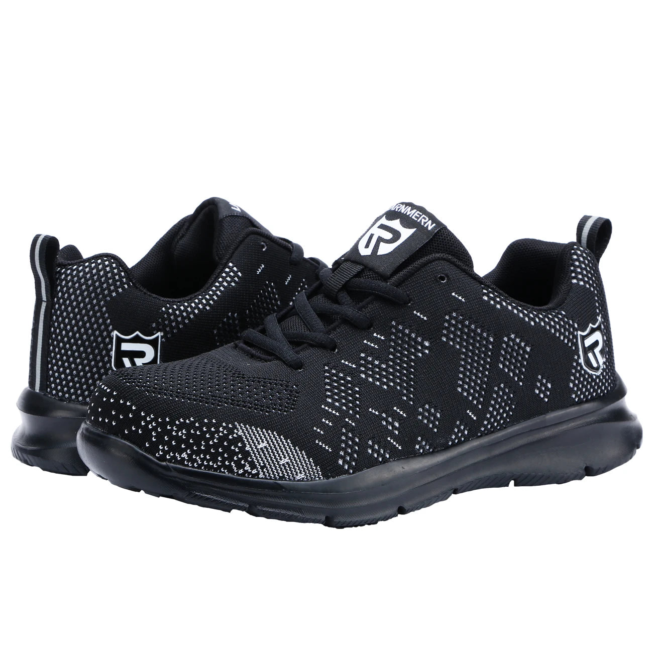 LARNMERN Safety Shoes for Women Anti-puncture Steel Toe Shoes Breathable Non Slip Work Shoes Sneakers