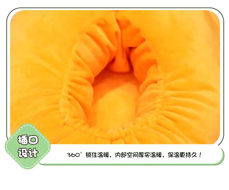 Winter Cartoon Home Big Feet Warm Women Slippers Dinosaur Panda Pig dDog Foot Warmer Adult Shoes Computer