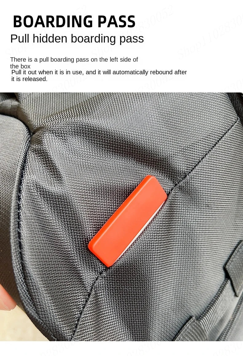 Wheeled Backpack Black Suitcase Oxford Trolley Bag Lightweight Luggage Cabin Male 18" 20" 24" Backpacks Waterproof Travel Bags