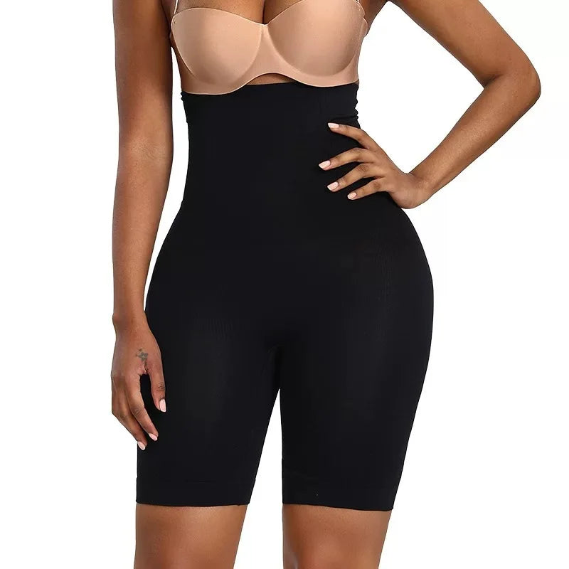 Women Hot High Waist Shaping Control Panty Boyshort Tummy Control Butt Liftier Slim Shorts Sexy Underwear Shapewear Body Shaper