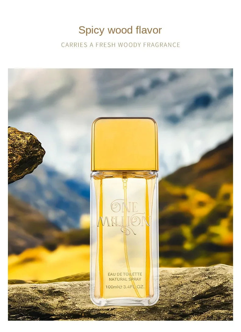 Men's Perfume, Oriental Floral Woody scent, long-lasting fragrance, high-quality original perfume.