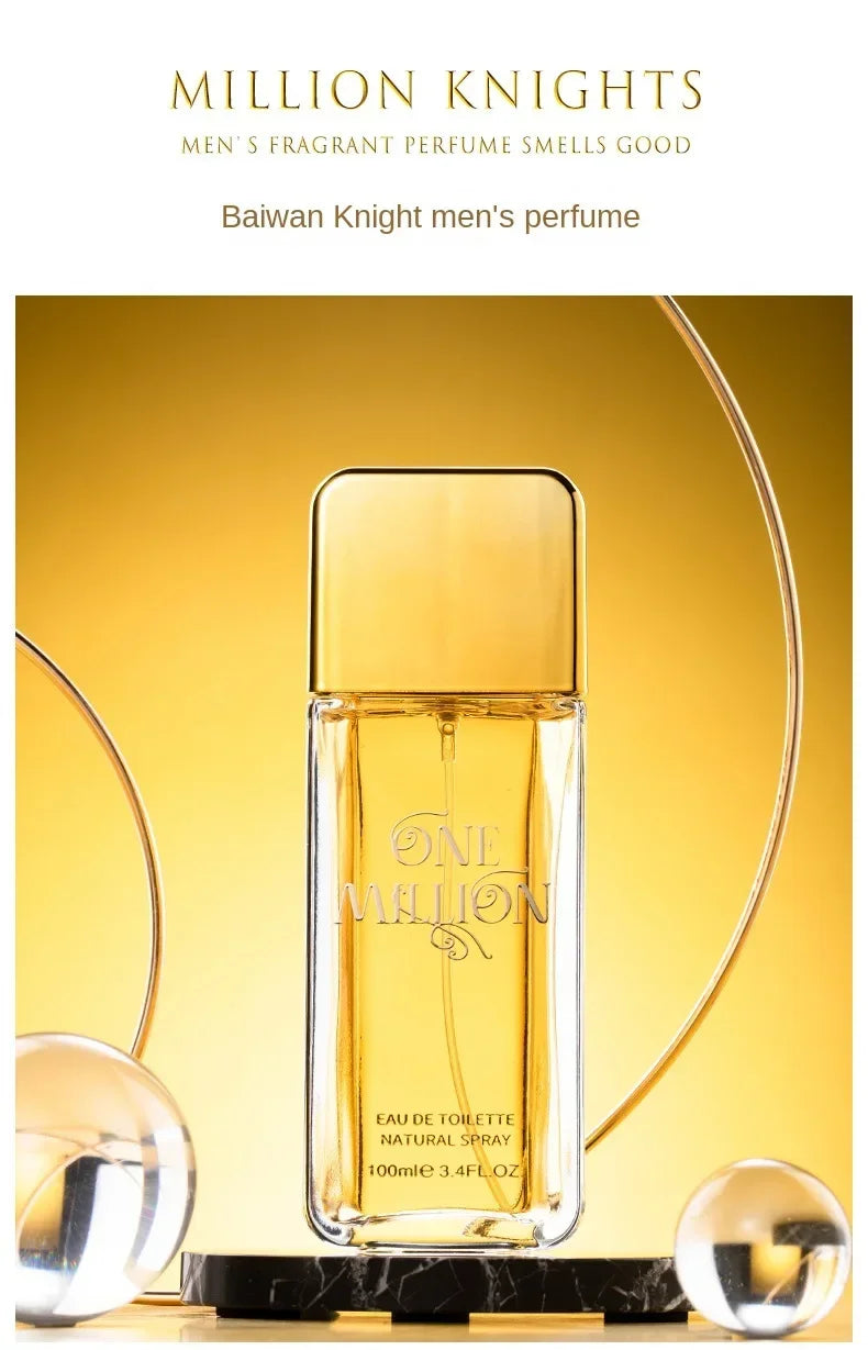 Men's Perfume, Oriental Floral Woody scent, long-lasting fragrance, high-quality original perfume.