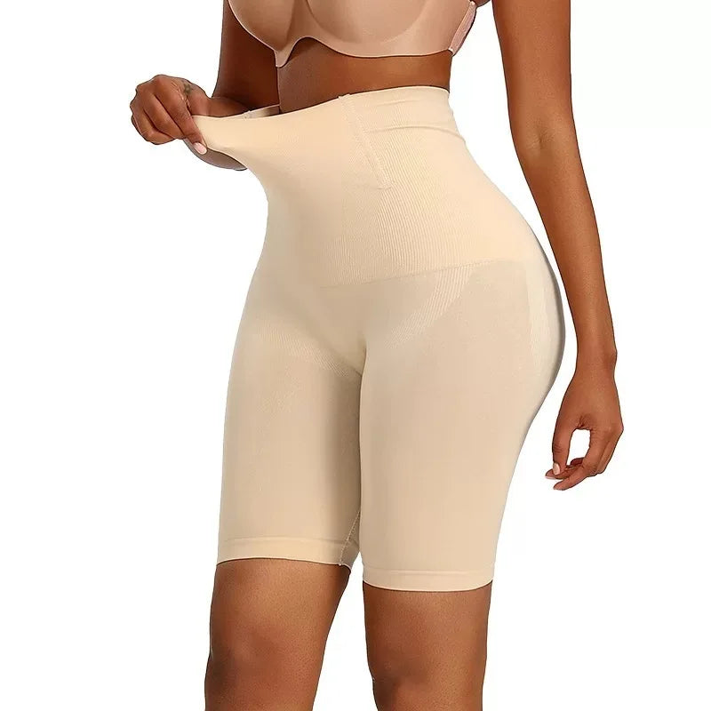 Women Hot High Waist Shaping Control Panty Boyshort Tummy Control Butt Liftier Slim Shorts Sexy Underwear Shapewear Body Shaper