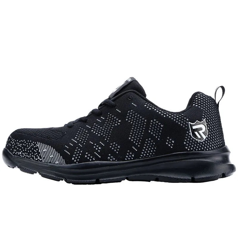 LARNMERN Safety Shoes for Women Anti-puncture Steel Toe Shoes Breathable Non Slip Work Shoes Sneakers