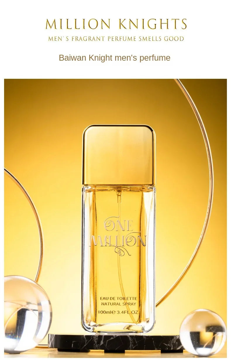Men's Perfume, Oriental Floral Woody scent, long-lasting fragrance, high-quality original perfume.