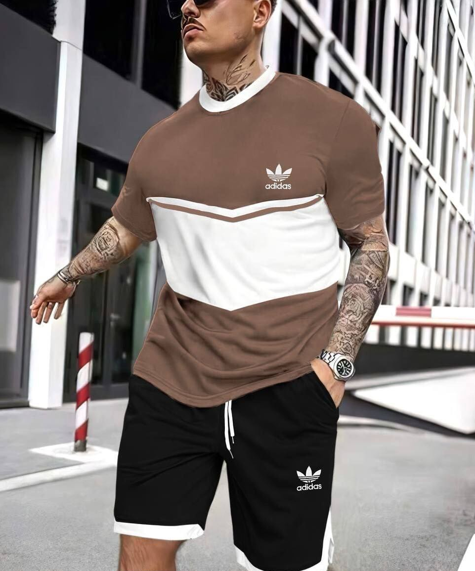 Compleu bărbătesc Adidas – model casual sport, două piese