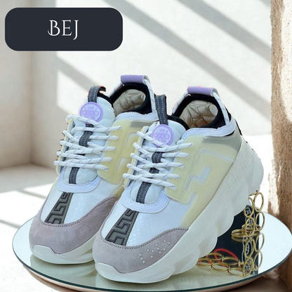Adidași Versace Odissea CLS – Explozie de Culoare, Lux Fără Compromis
