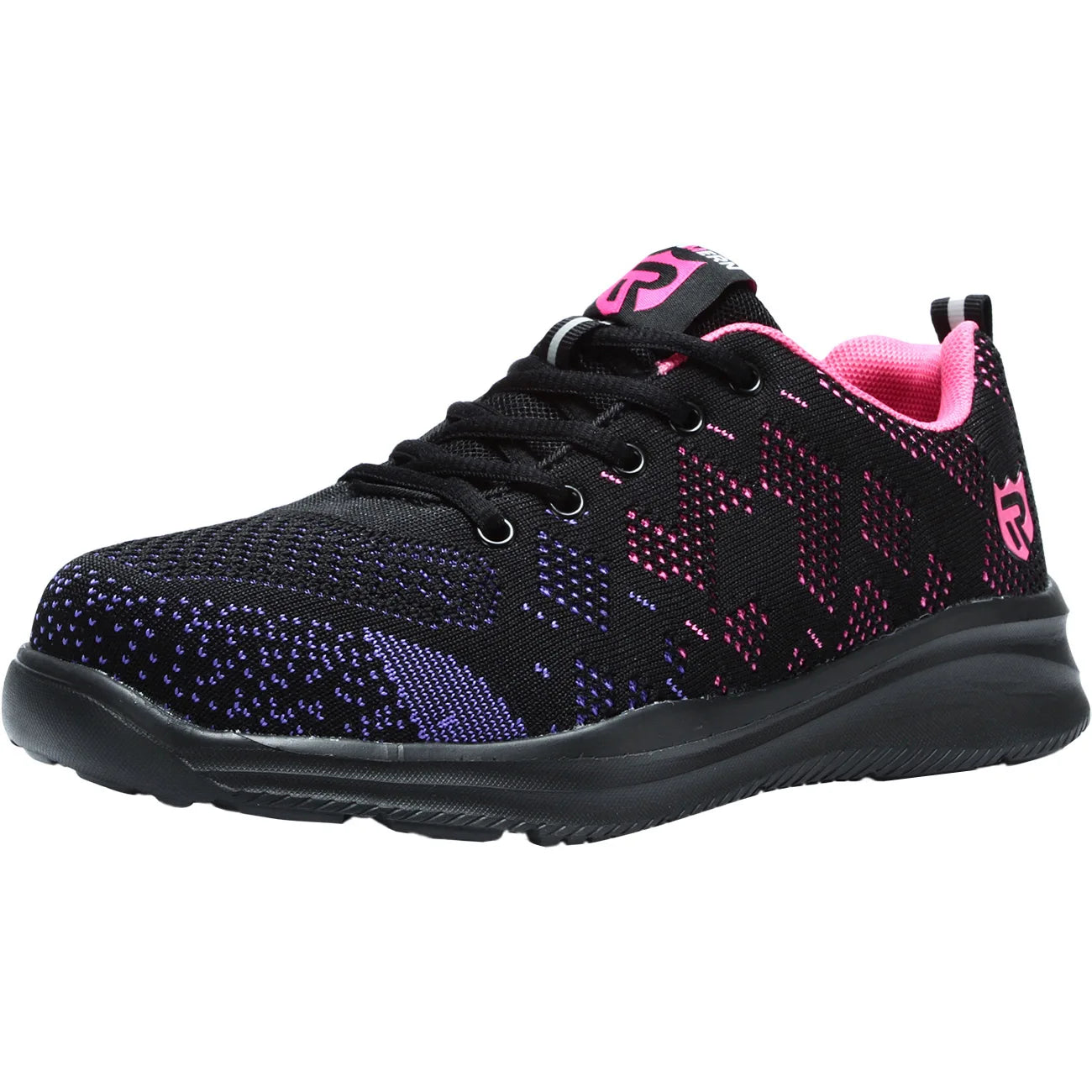 LARNMERN Safety Shoes for Women Anti-puncture Steel Toe Shoes Breathable Non Slip Work Shoes  Sneakers