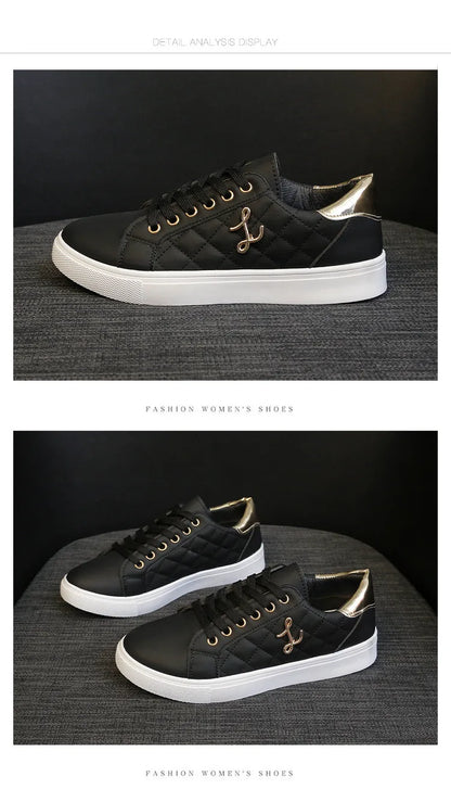 Women's Sneakers Fashion Breathable Flat Shoes Woman Soft Sole Walking Vulcanized Shoes Women Casual Sneaker Zapatos De Mujer