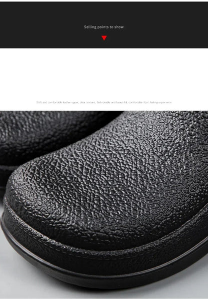 Waterproof Oilproof Men Chef Shoes Lightweight Casual Slippers Doctor Nurse Shoes Fashion Eva Garden Sandals Beach Aqua Shoes